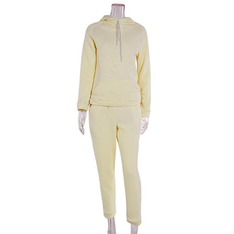 New Stylish Europe and The United States Fleece Suits Leisure Sportswear